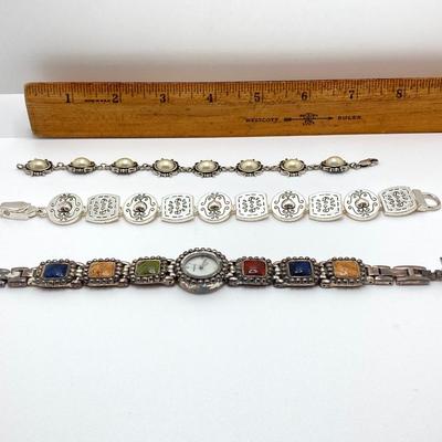 LOT 119: Vintage Silver Tone Jewelry Collection - Cookie Lee, Pedre and More