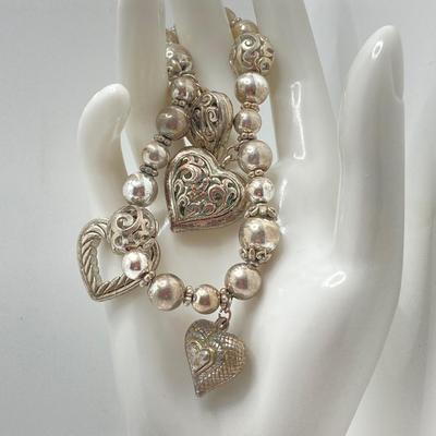 LOT 119: Vintage Silver Tone Jewelry Collection - Cookie Lee, Pedre and More