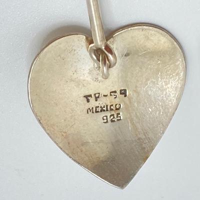 LOT 120: Vintage Taxco Sterling Pierced Earrings - TW 39.7g