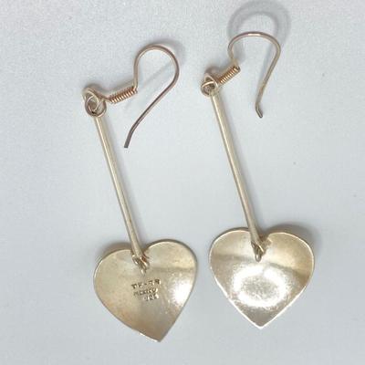 LOT 120: Vintage Taxco Sterling Pierced Earrings - TW 39.7g