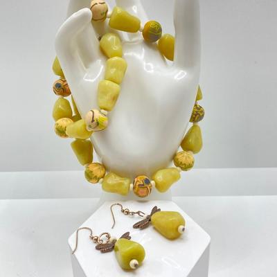 LOT 123: Vince Camuto Necklace, Robert Lee Morris Soho Earrings, Viva Bead Jewelry and More