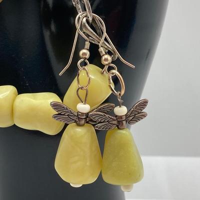 LOT 123: Vince Camuto Necklace, Robert Lee Morris Soho Earrings, Viva Bead Jewelry and More