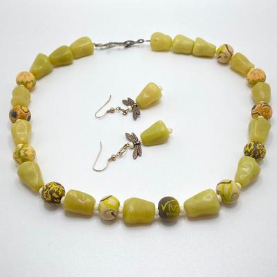 LOT 123: Vince Camuto Necklace, Robert Lee Morris Soho Earrings, Viva Bead Jewelry and More