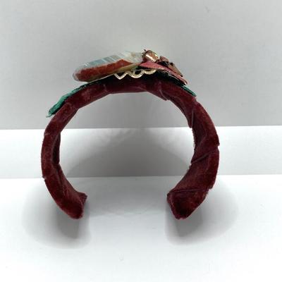 LOT 124: Vintage Jewelry Collection - Lacquer Bangle Bracelets, Hand Crafted Jewelry, Bangle Bracelets, Pierced Earrings and More