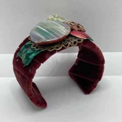 LOT 124: Vintage Jewelry Collection - Lacquer Bangle Bracelets, Hand Crafted Jewelry, Bangle Bracelets, Pierced Earrings and More