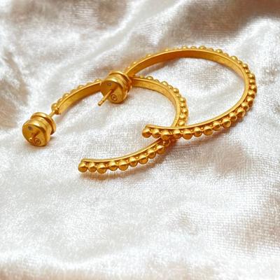 LOT 125: JV (Julie Vos) Hoop and Charm Pierced Earrings