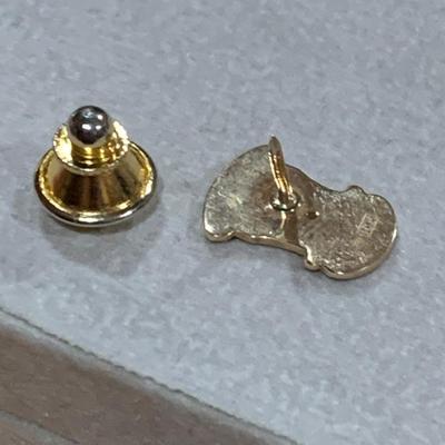 1906 Fraternity Pin - 10k Gold w/stone
