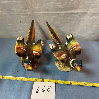 Vintage Ucagco Pheasants