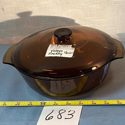Vintage Fire King Casserole Dish