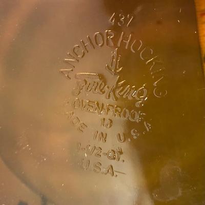 Vintage Fire King Casserole Dish