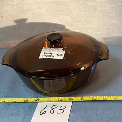 Vintage Fire King Casserole Dish