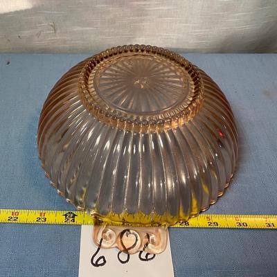 Queen Mary Pink Depression Bowl