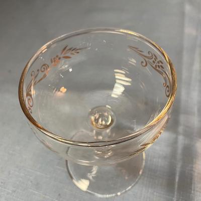 Vintage Champagne Glasses