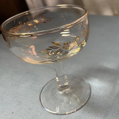 Vintage Champagne Glasses