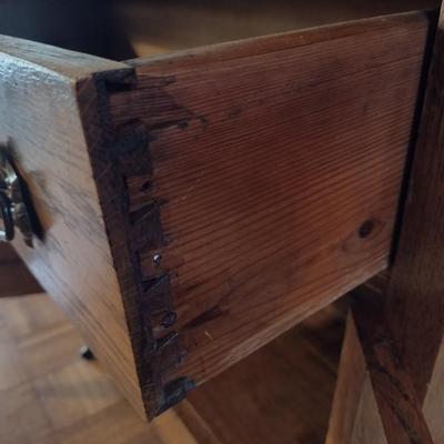 Vintage Wooden Wash Stand