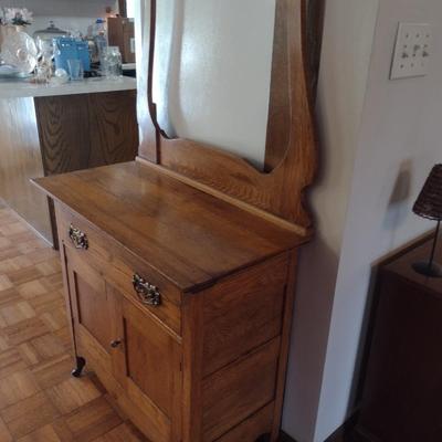 Vintage Wooden Wash Stand