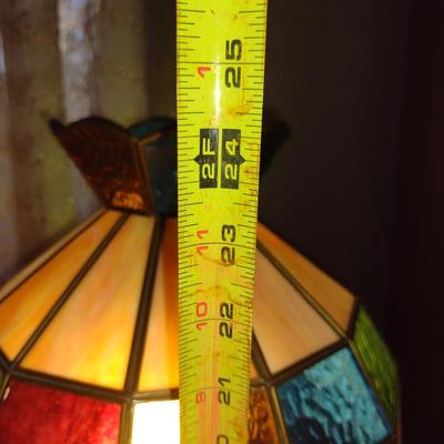 Tiffany Style Stained Glass Table Top Lamp (Choice B)