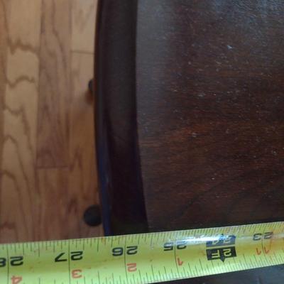 Wooden Double Drop Leaf Side Table