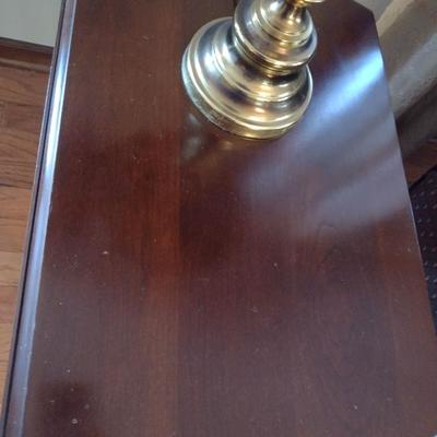 Wooden Double Drop Leaf Side Table