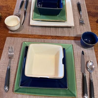 Pottery Barn Japanese-Style Place Setting for 2