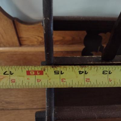 Wooden Magazine Rack