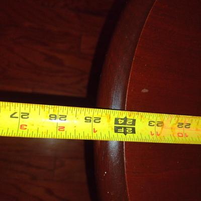 Wooden Side Table with Drawer- Approx 21 1/4" x 25" x 23 1/2" Tall