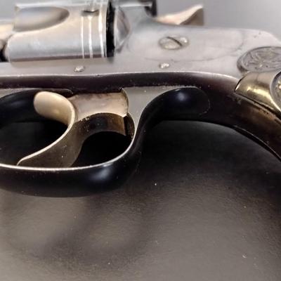 Antique Smith & Wesson .32 CTG Double Action 5 Cylinder Revolver Patent Dates 1880, 1882, 1886