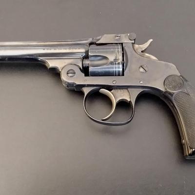 Antique Smith & Wesson .32 CTG Double Action 5 Cylinder Revolver Patent Dates 1880, 1882, 1886