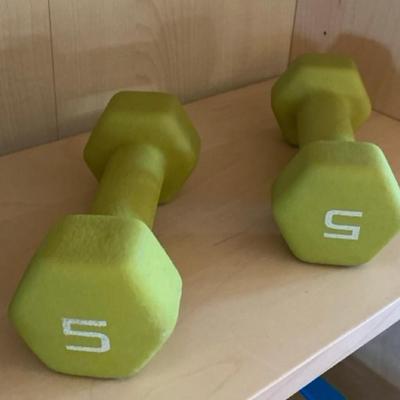 Get fit with these weights and a hula hoop!