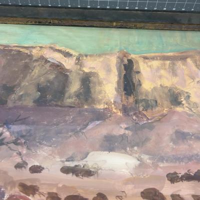 old Watercolor "Southern Utah" 