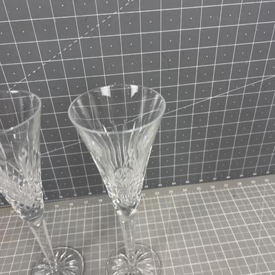 Waterford Lismore Pattern, Etched Flutes GORGEOUS!!! 