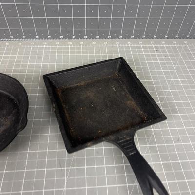 2- 6" Fry Pans 