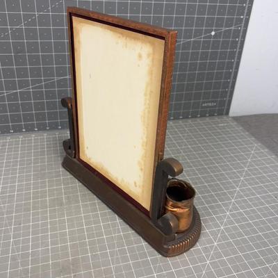 Baby Shoe Frame. 