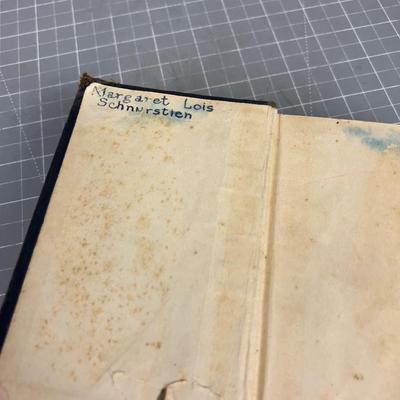 Antique Evangelical Lutheran HYMN Book Dated 1927 COLLECTIBLE