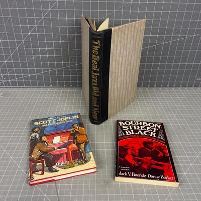 3 History Books on JAZZ 