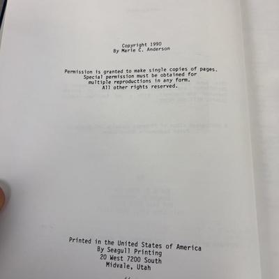 "The Reasoner Story" by Marie  C. Anderson Genealogy Book