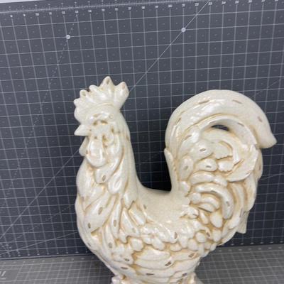 Cock-a doodle-do Ceramic Rooster