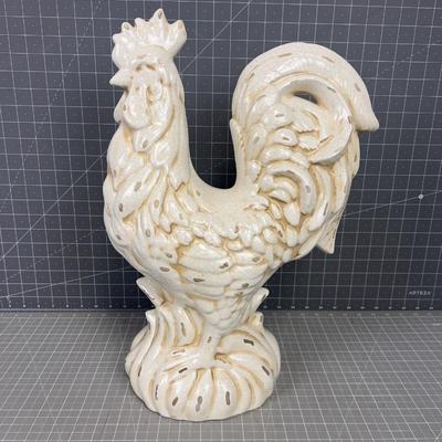 Cock-a doodle-do Ceramic Rooster
