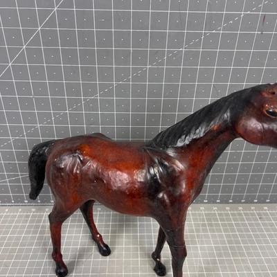 Leather Decorative Horse