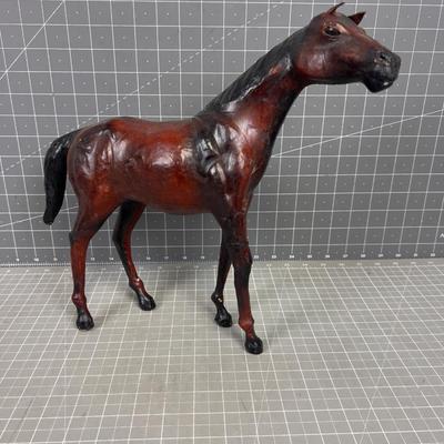Leather Decorative Horse