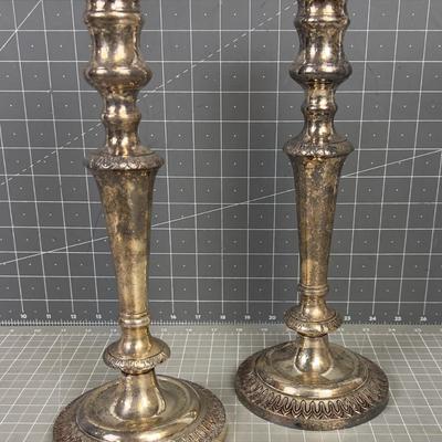 Silver Candle Sticks