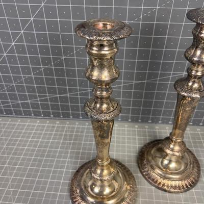 Silver Candle Sticks