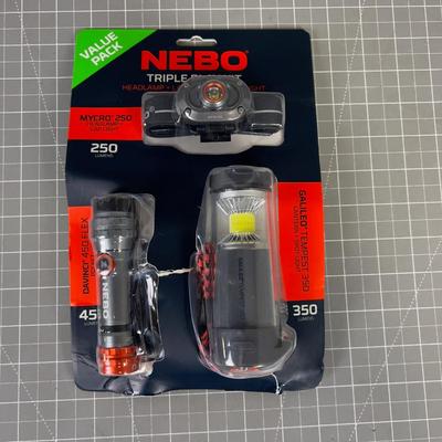NEBO Triple Play Kit Lighting !!!