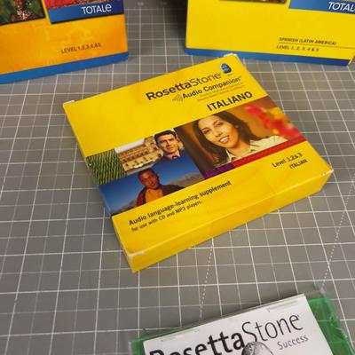 Rosetta Stone Spanish and Italian 