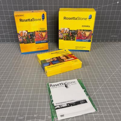 Rosetta Stone Spanish and Italian 