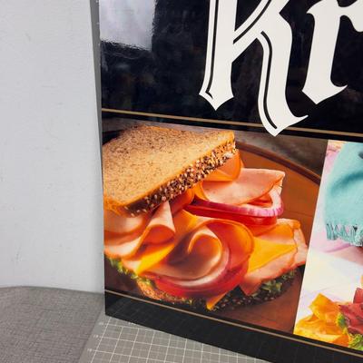 "KRETSCHMAR" Deli Meat Sign