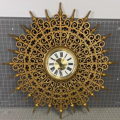 Mid Century! - BURWOOD STAR BURST Clock