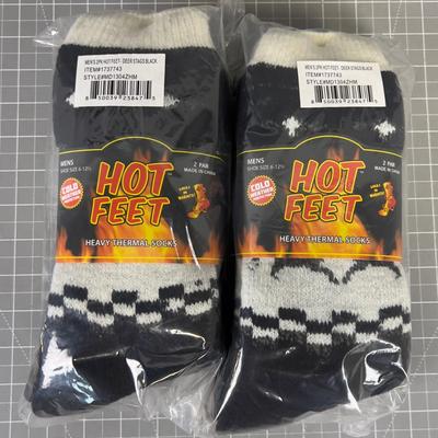 Hot Feet Heavy Thermal Socks Men's 