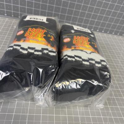 Hot Feet Heavy Thermal Socks Men's 
