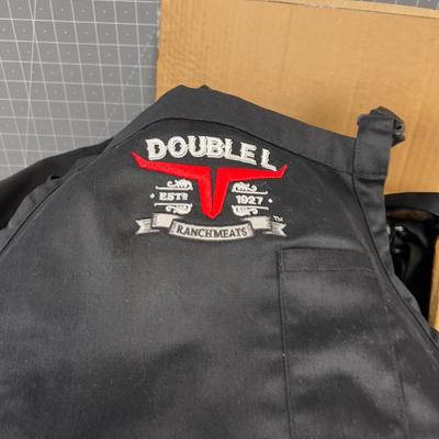 Box of 40+ Black Aprons NEW 